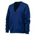 Ladies Long Sleeve Fleece Cardigan